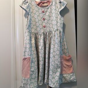 Ruffle Girl Polka Dot dress